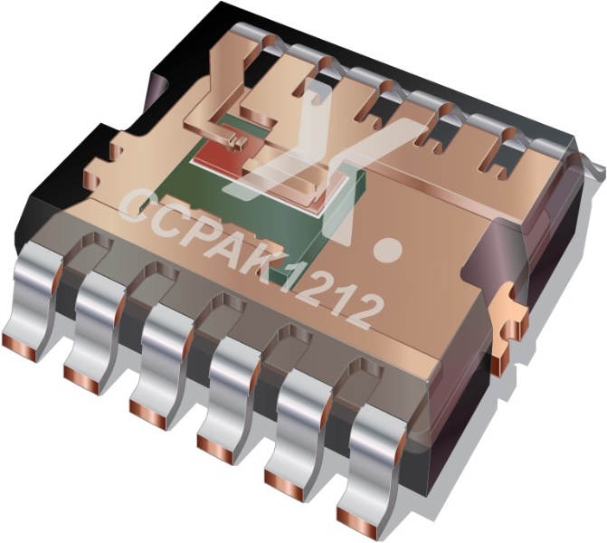 CCPAK1212i offers designers a top side cooling option