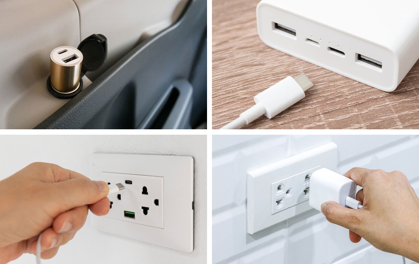 Figure 1 USB Type-C with power delivery is quickly becoming a universal charging solution