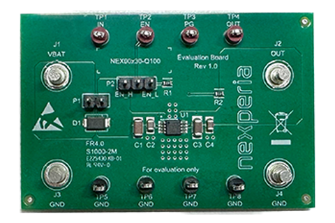 Nexperia's NEVB-NEX90530BPA-Q100 demo board